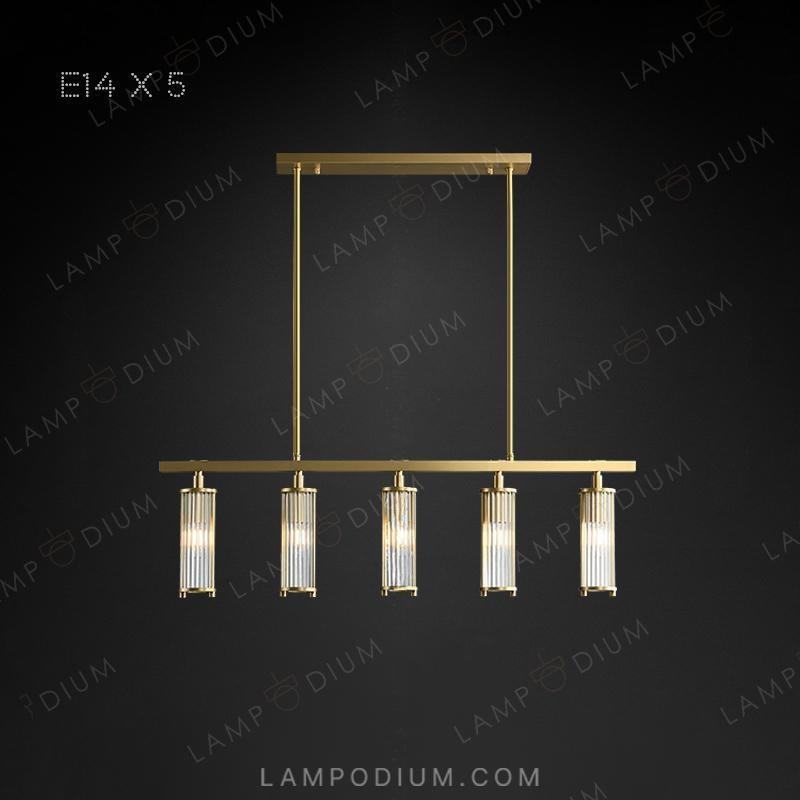 Linear, row luminaire HILDIS LONG