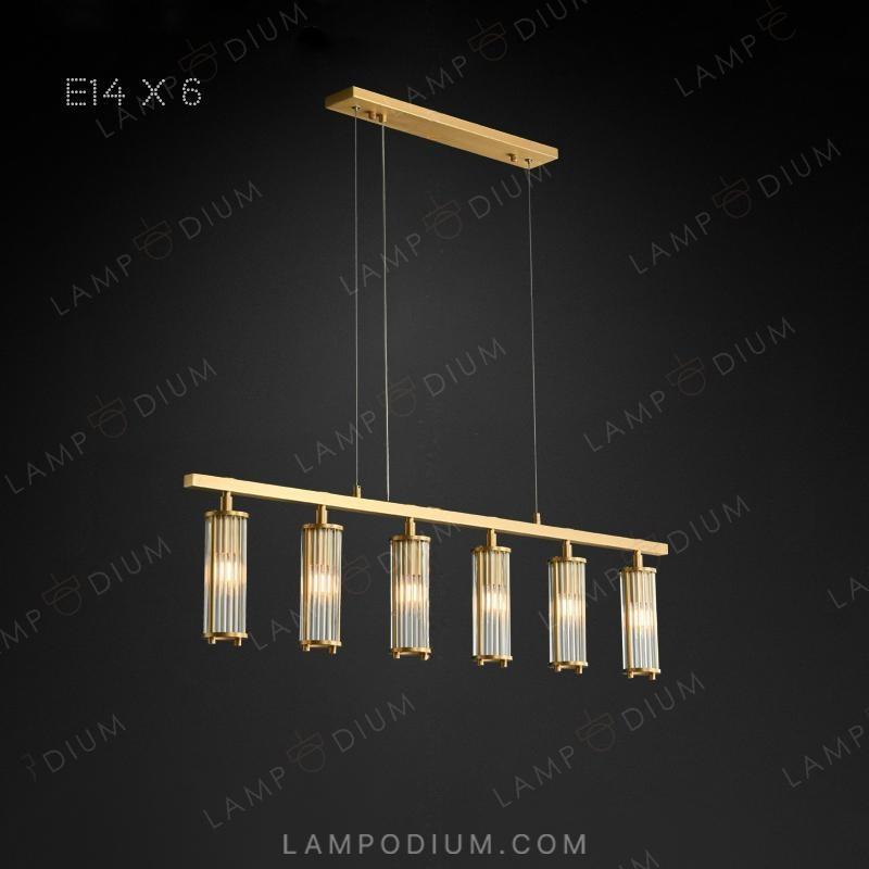 Linear, row luminaire HILDIS LONG