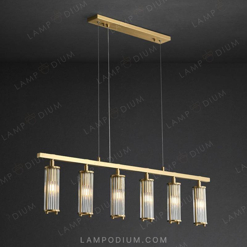 Linear, row luminaire HILDIS LONG