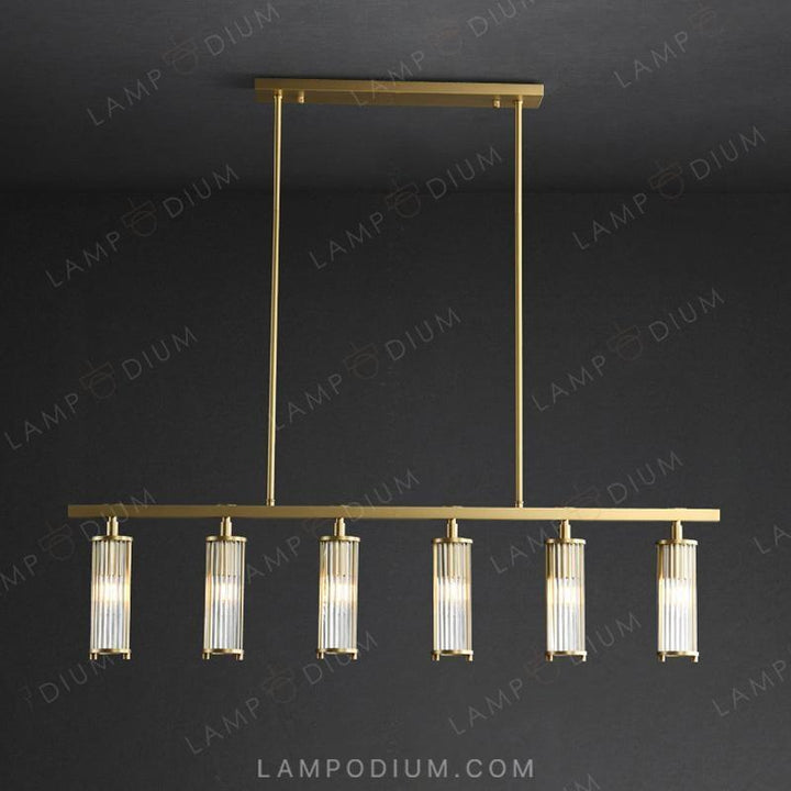 Linear, row luminaire HILDIS LONG