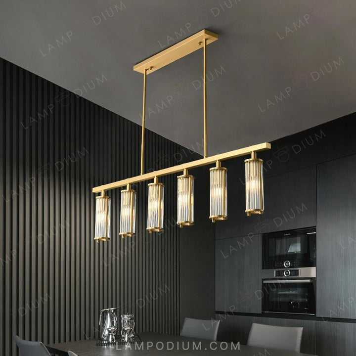 Linear, row luminaire HILDIS LONG