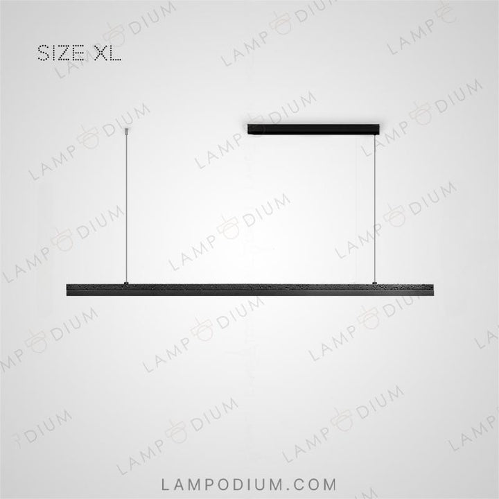 Linear, row luminaire HILL