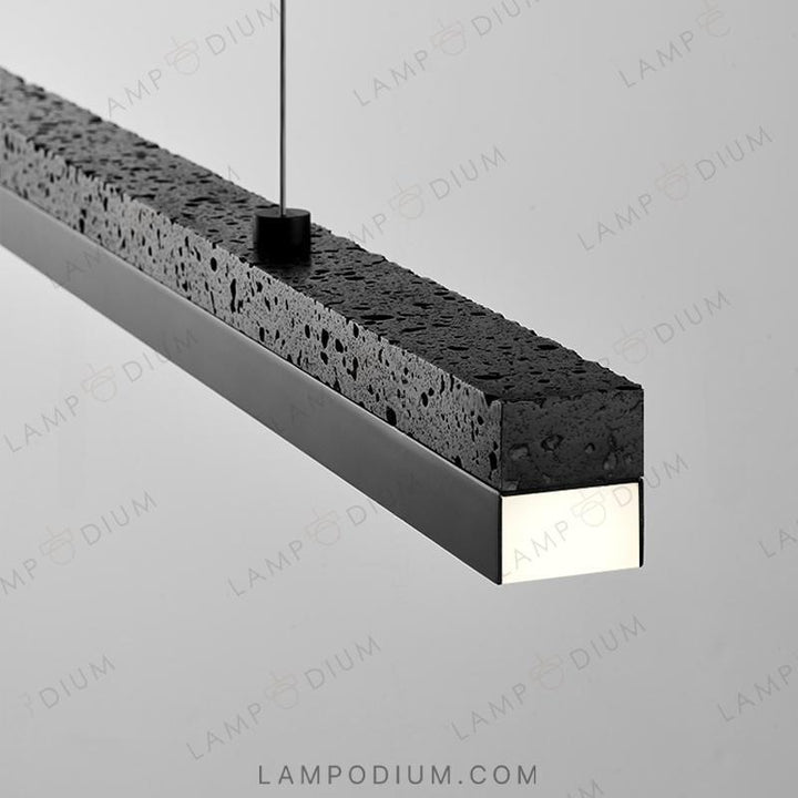 Linear, row luminaire HILL