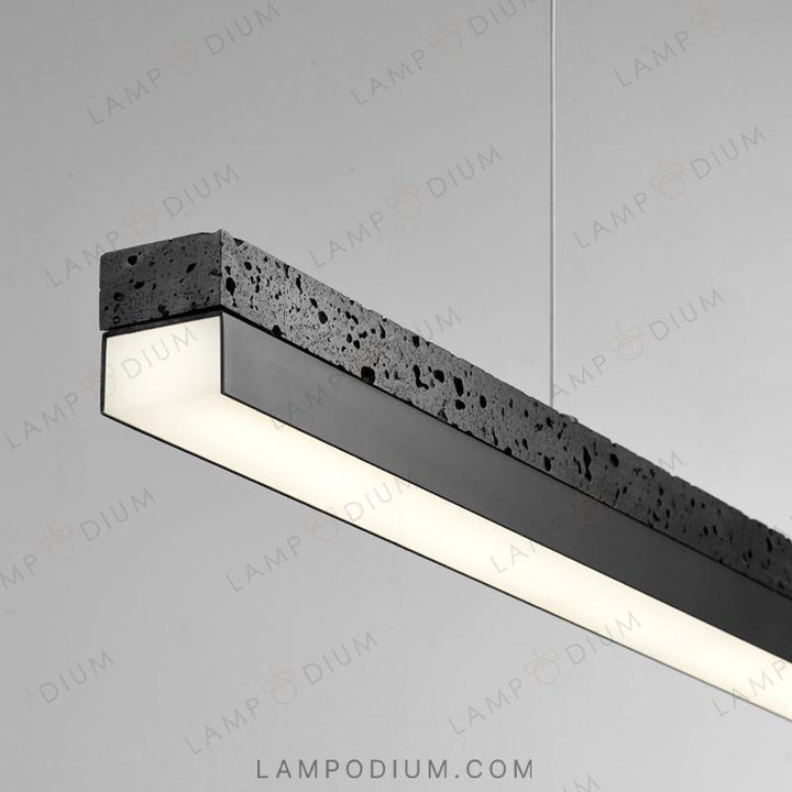 Linear, row luminaire HILL