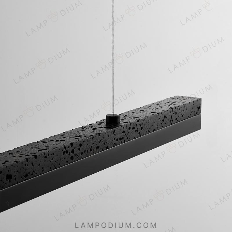 Linear, row luminaire HILL