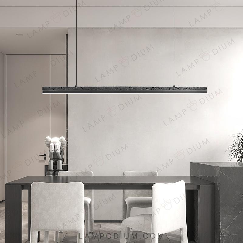 Linear, row luminaire HILL