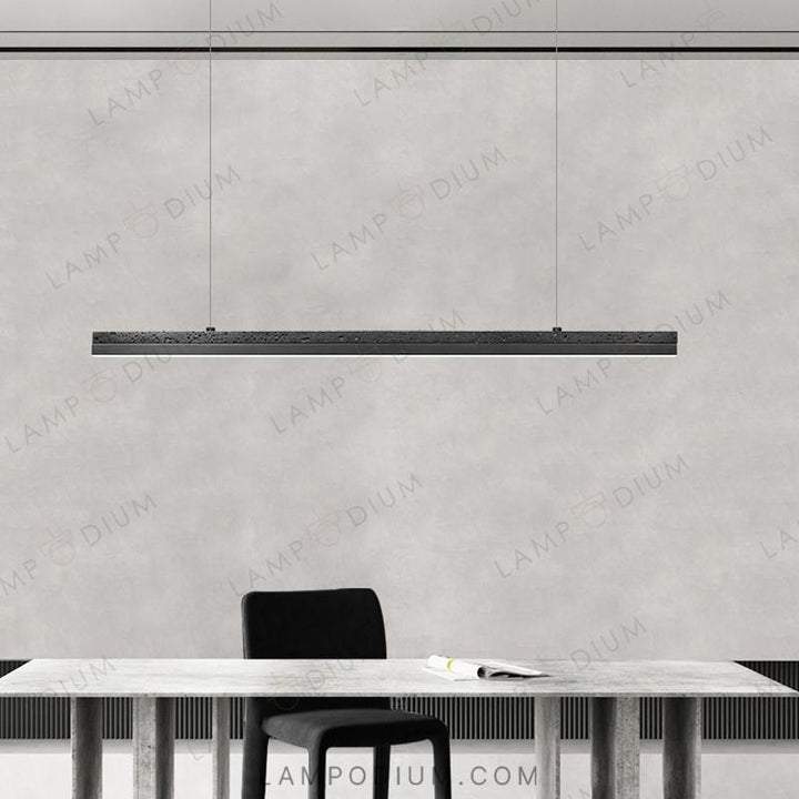 Linear, row luminaire HILL