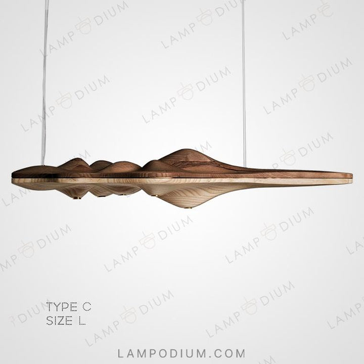 Linear, row luminaire HILLS