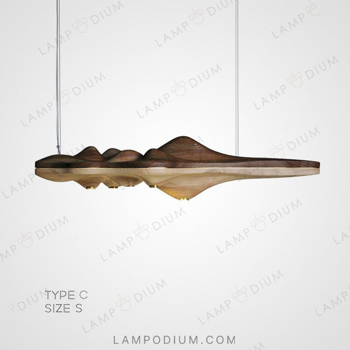 Linear, row luminaire HILLS