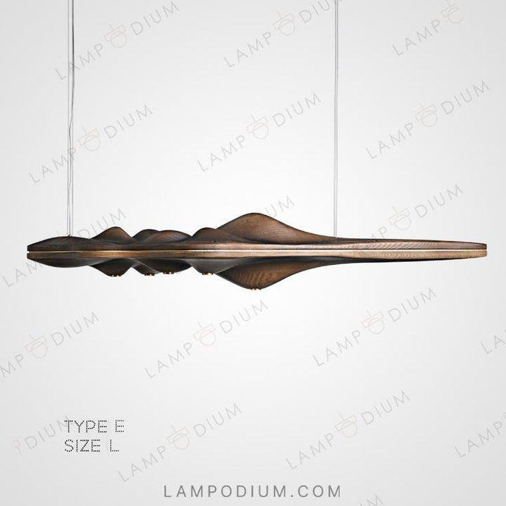 Linear, row luminaire HILLS