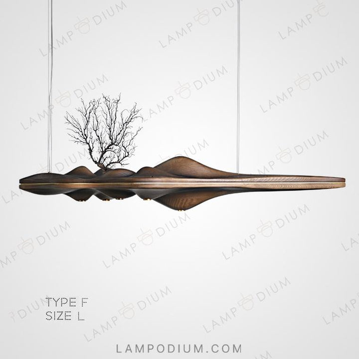 Linear, row luminaire HILLS