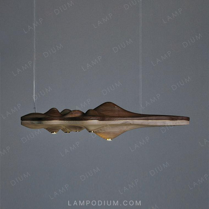 Linear, row luminaire HILLS