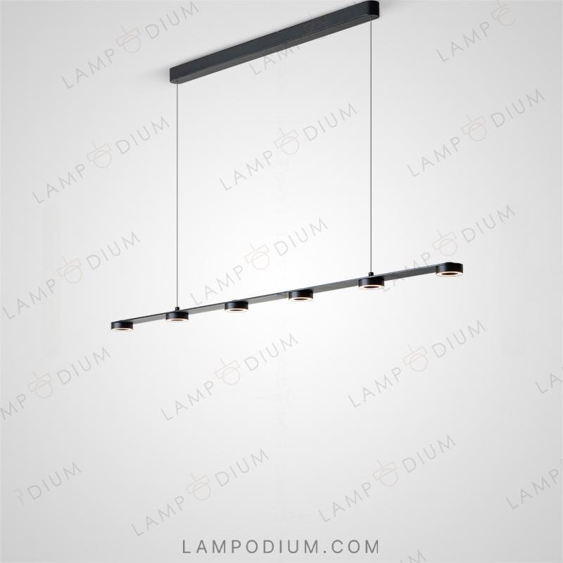 Linear, row luminaire HOLLAND L