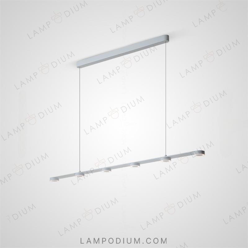 Linear, row luminaire HOLLAND L