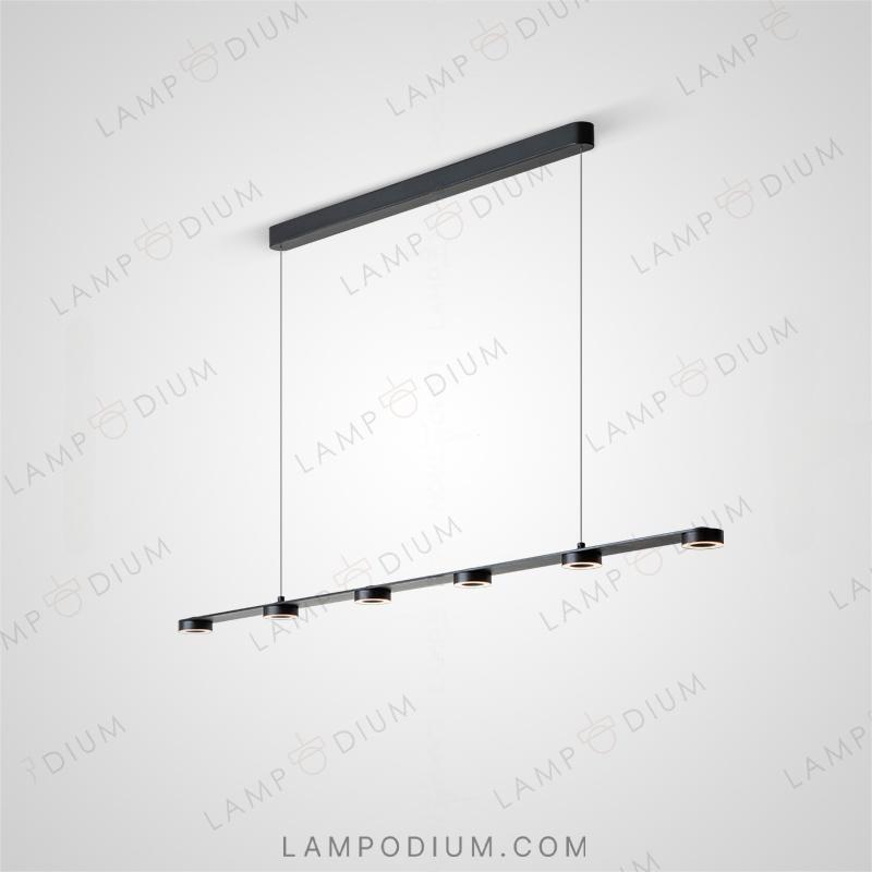 Linear, row luminaire HOLLAND L