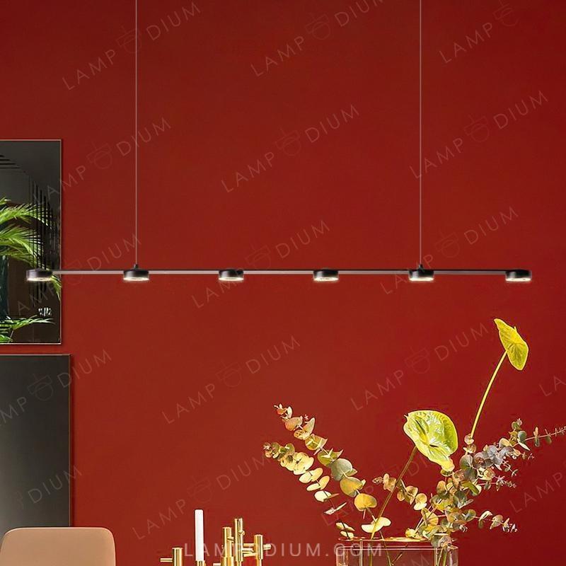 Linear, row luminaire HOLLAND L