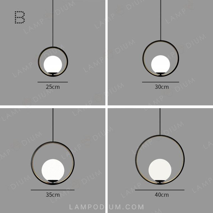 Pendant light HOOP B