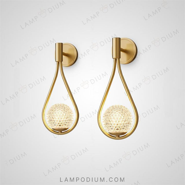 Wall lamp HOOP DROP WALL LUX