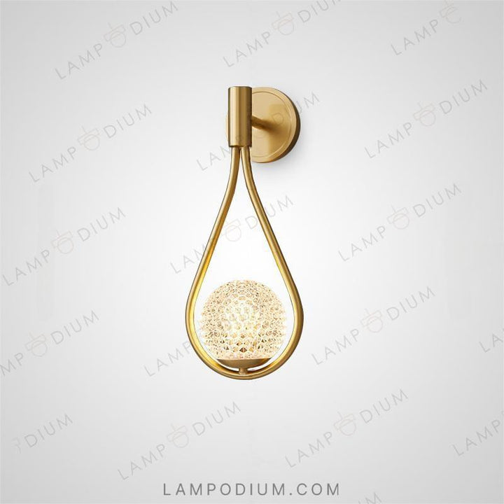 Wall lamp HOOP DROP WALL LUX