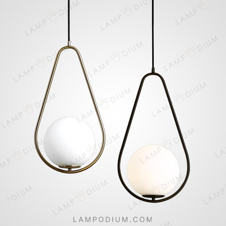 Pendant light HOOP DROP