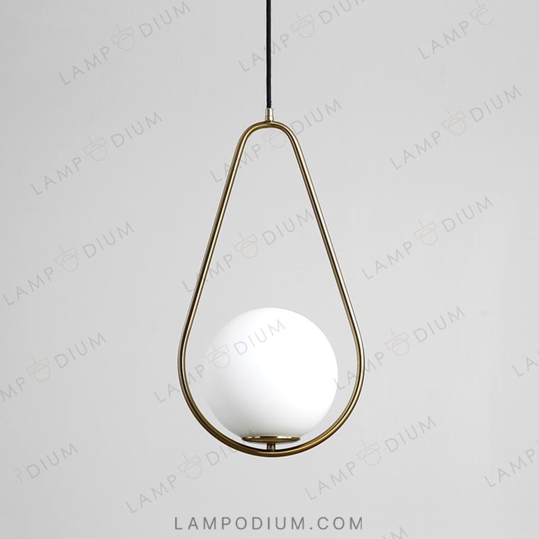 Pendant light HOOP DROP