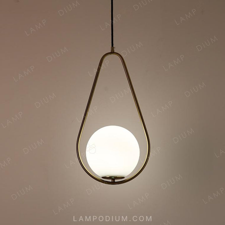 Pendant light HOOP DROP