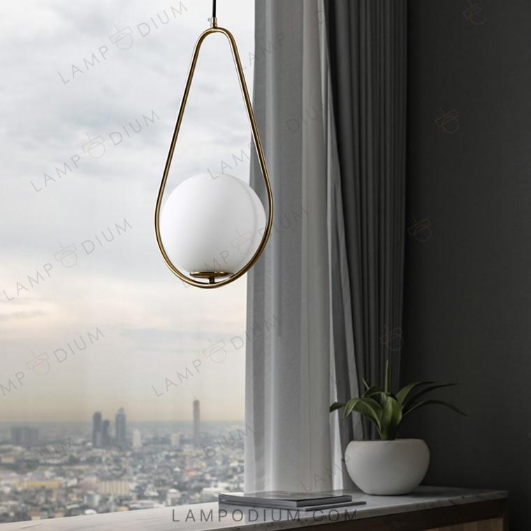 Pendant light HOOP DROP