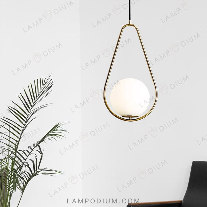 Pendant light HOOP DROP