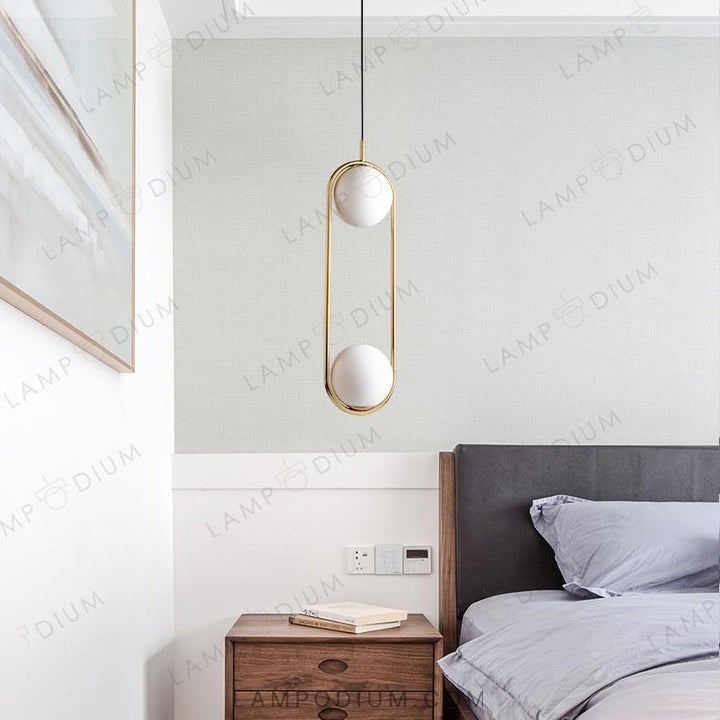 Pendant light HOOP DUO