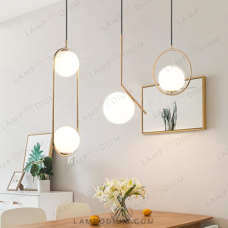 Pendant light HOOP DUO