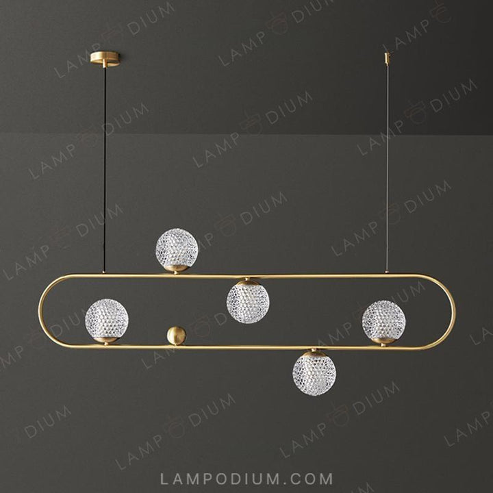 Linear, row luminaire HOOP LONG LUX