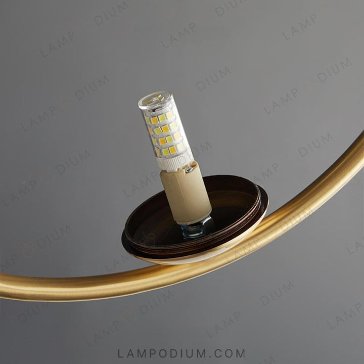 Hanging lamp HOOP LUX