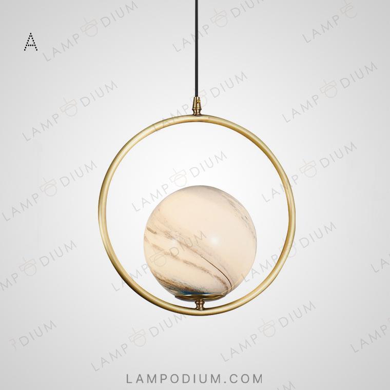 Pendant light HOOP PLANET