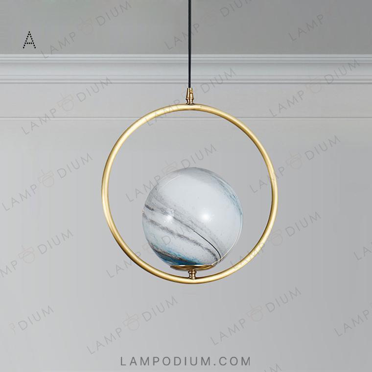 Pendant light HOOP PLANET