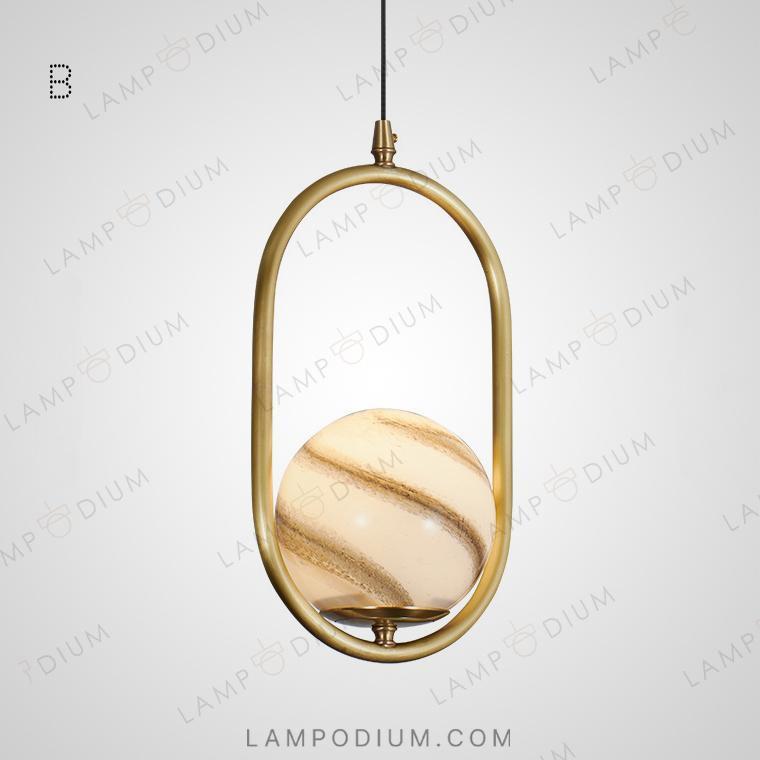 Pendant light HOOP PLANET