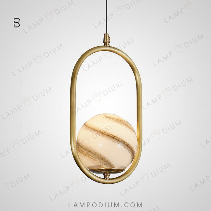 Pendant light HOOP PLANET