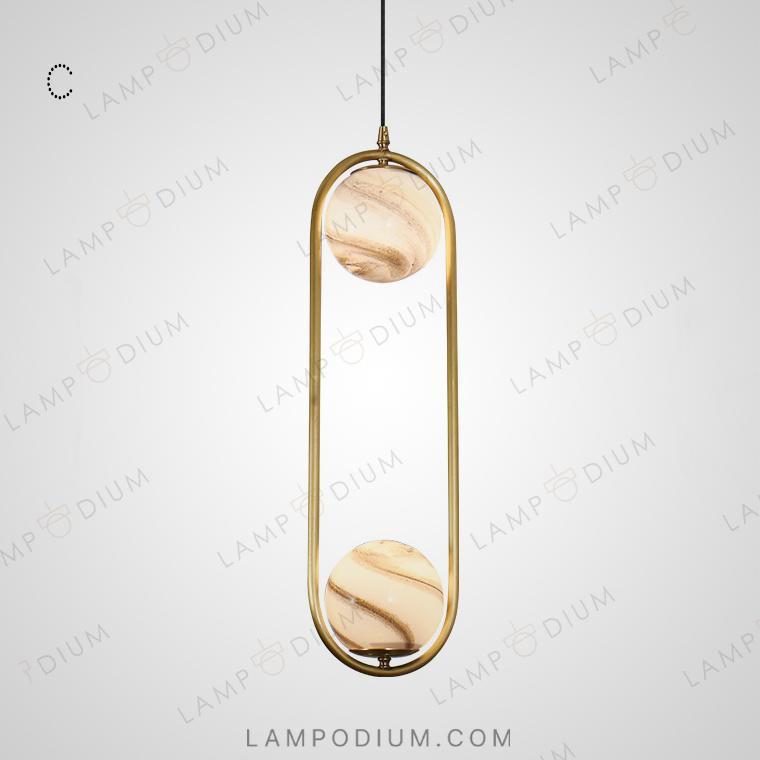 Pendant light HOOP PLANET