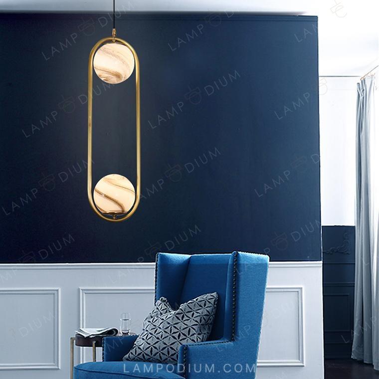 Pendant light HOOP PLANET