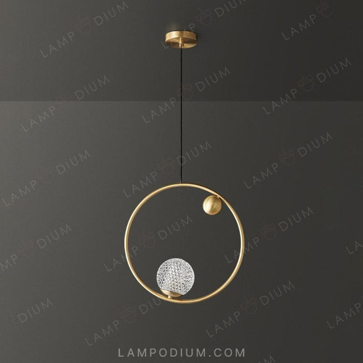 Pendant light HOOP RING LUX