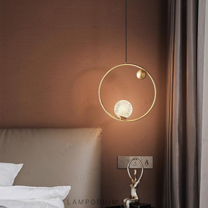 Pendant light HOOP RING LUX