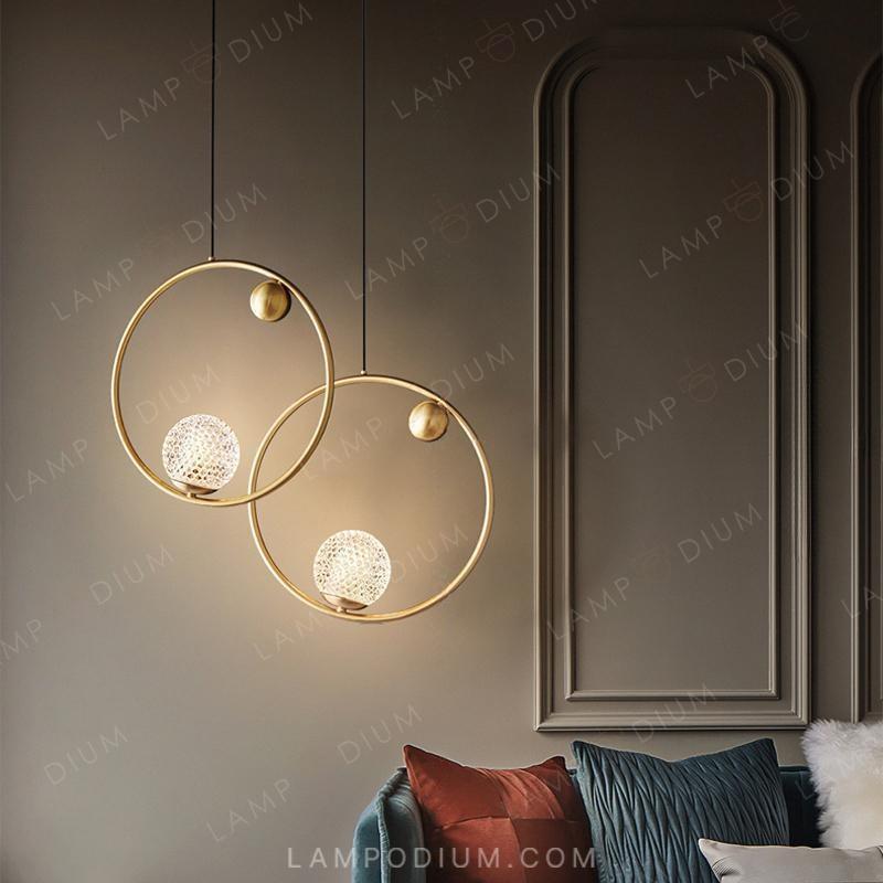 Pendant light HOOP RING LUX