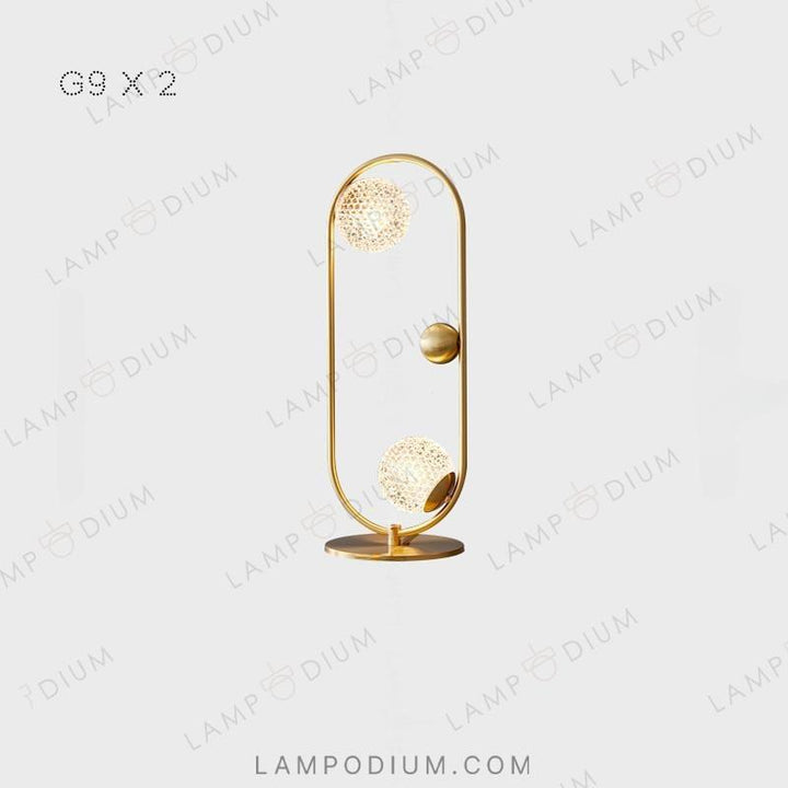 Table lamp HOOP TAB LUX