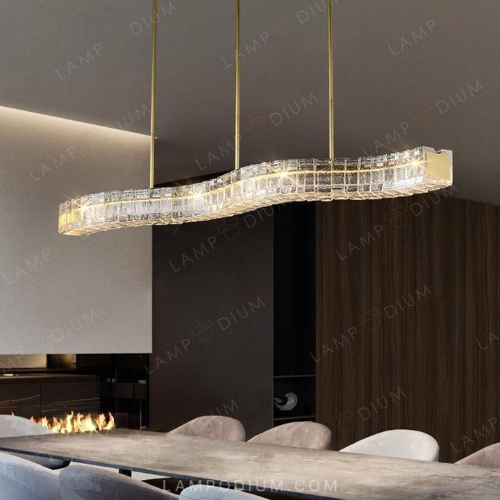 Linear, row luminaire IMANUEL LONG