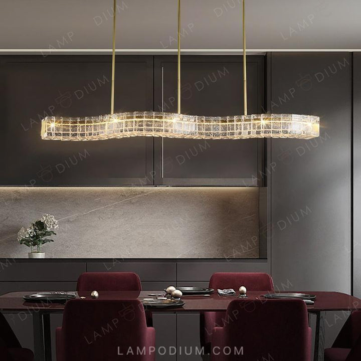 Linear, row luminaire IMANUEL LONG