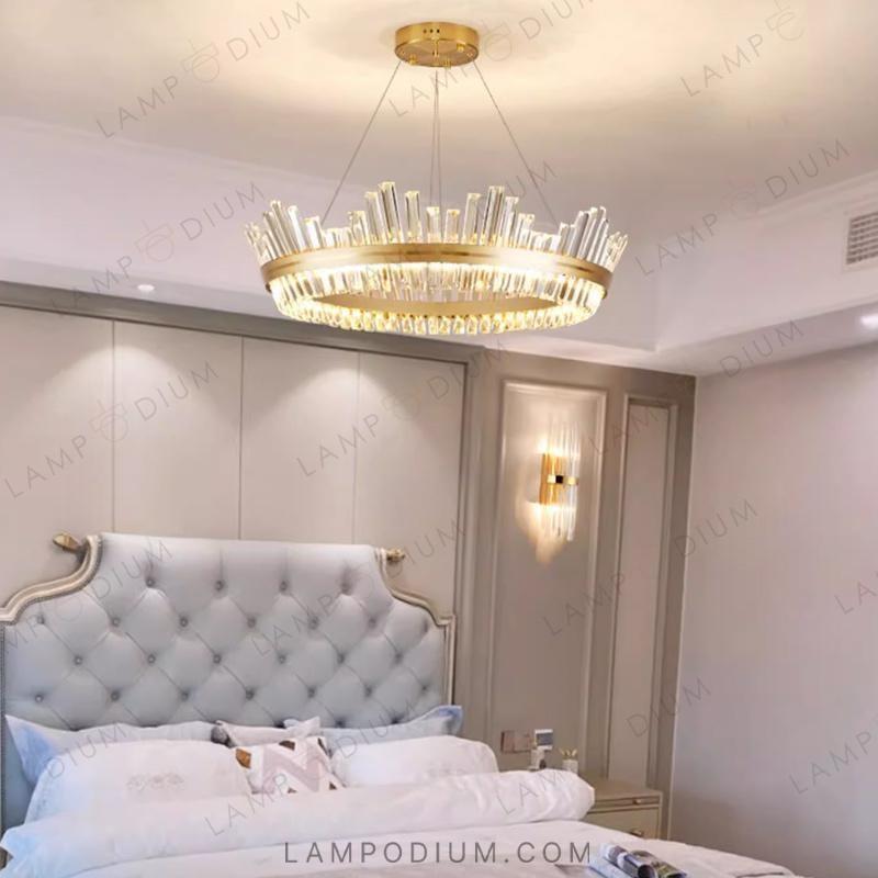 Ring chandeliers and light fixtures IMPERIUM