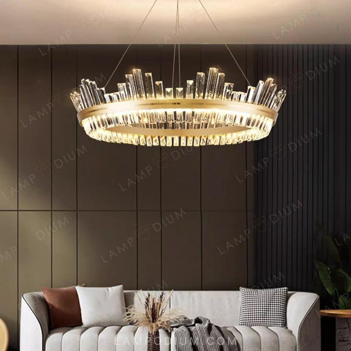 Ring chandeliers and light fixtures IMPERIUM