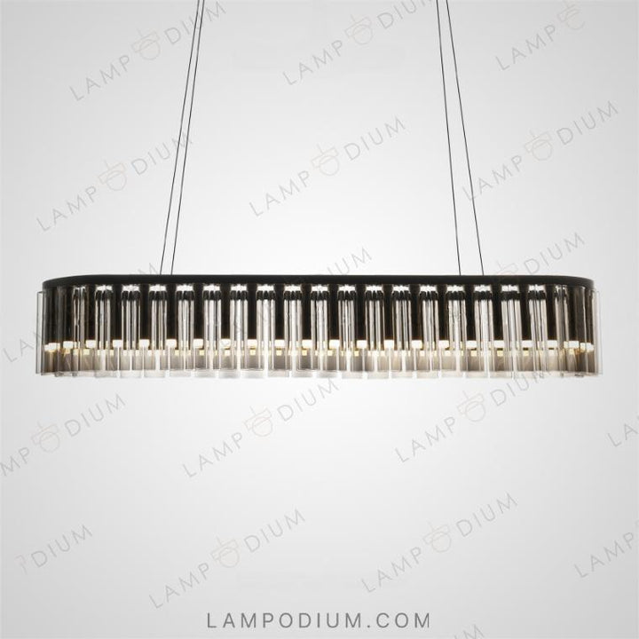 Linear, row luminaire IMRE LONG