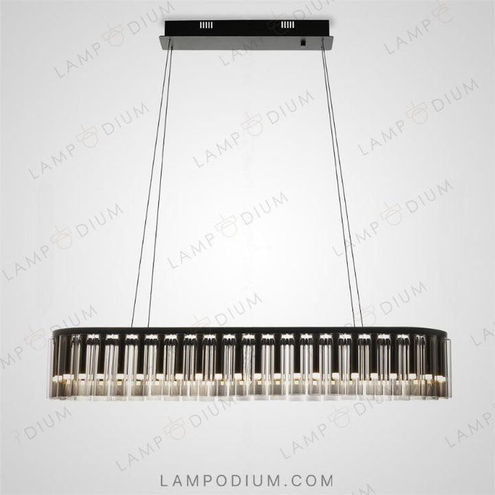 Linear, row luminaire IMRE LONG