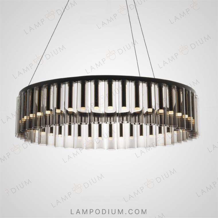 Circular chandeliers and lamps IMRE