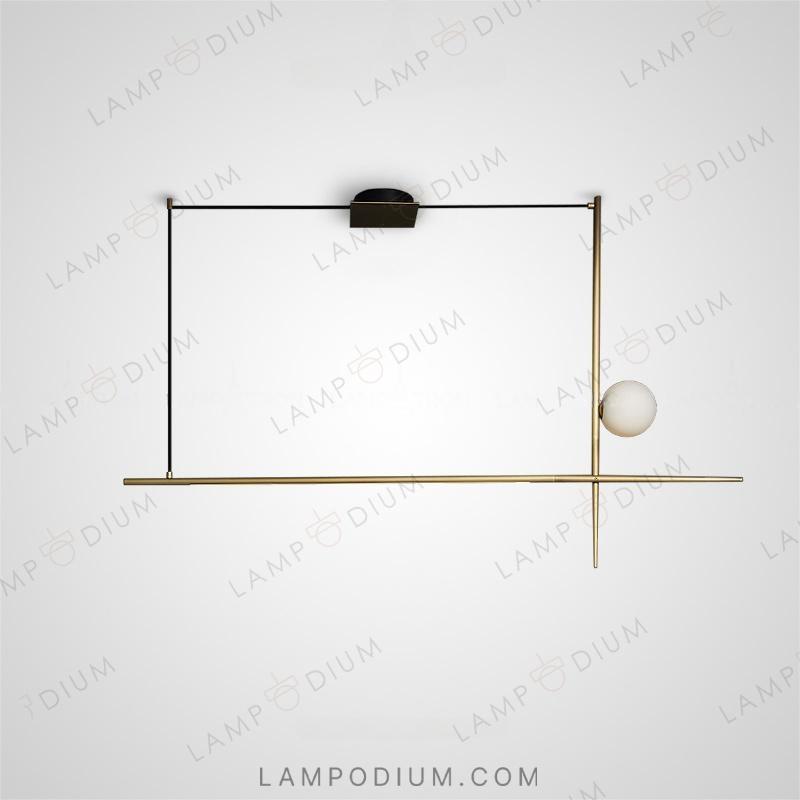 Linear, row luminaire INGA